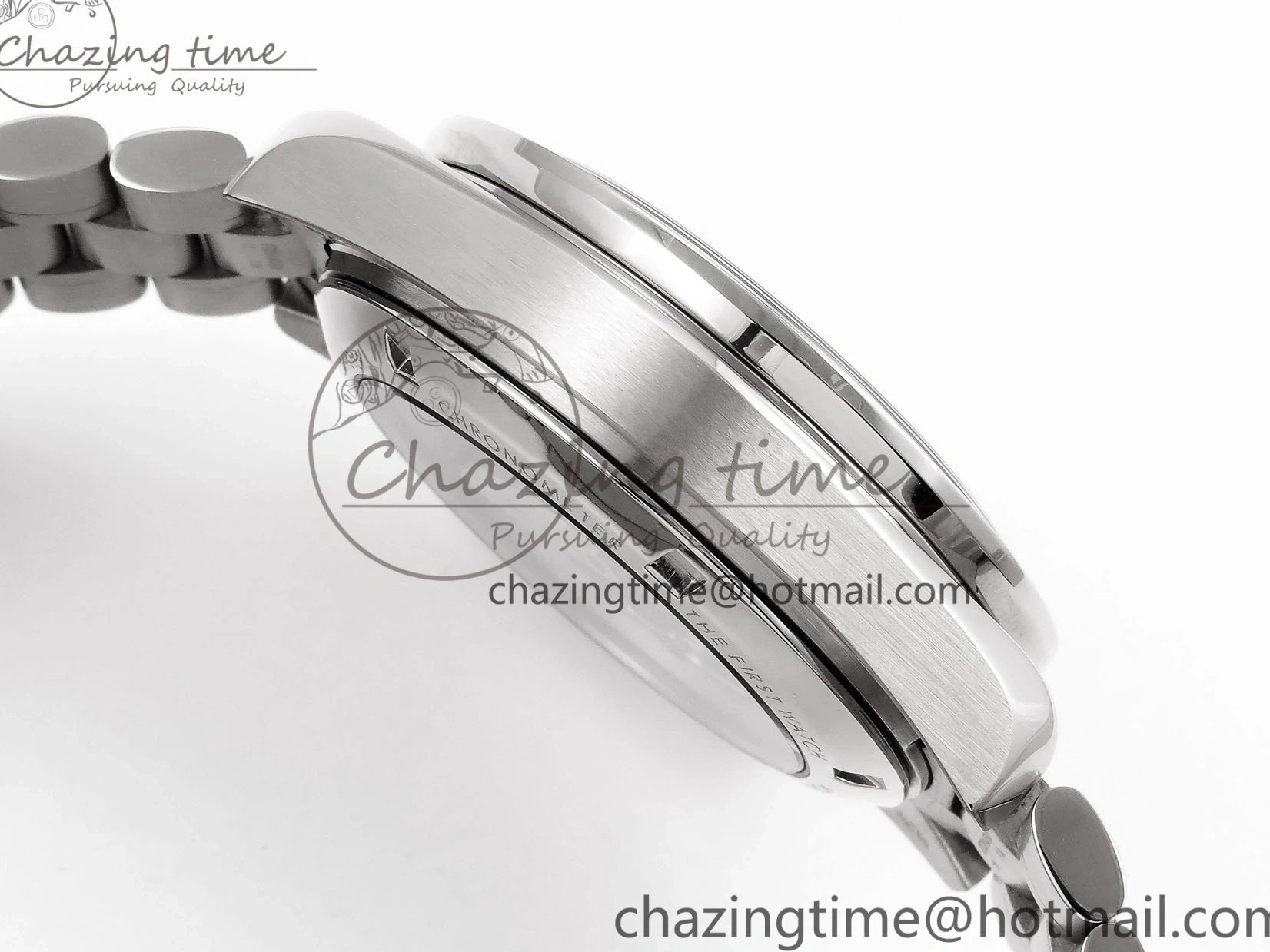 0304 Classic Speedmaster SS RMF Best Edition White Dial on SS Bracelet Lemania HW 7723